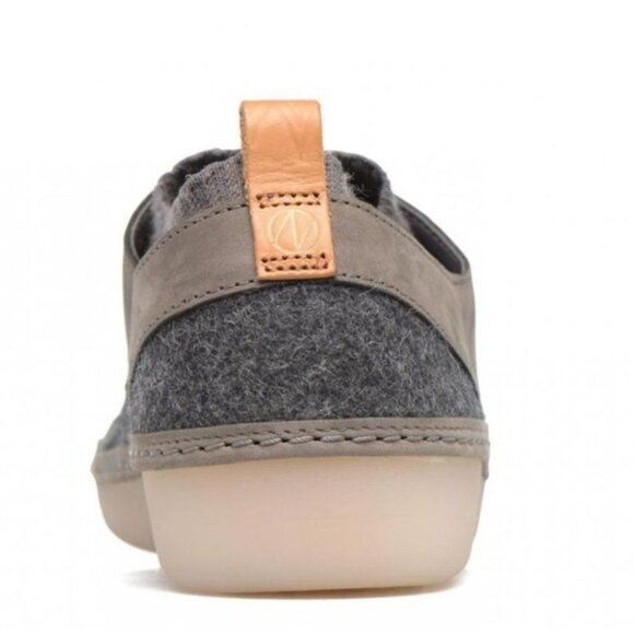 Clarks Nature Women's Dark Gray Combi Lace-Up Trainers Sneakers Size US 9M - Picture 10 of 15